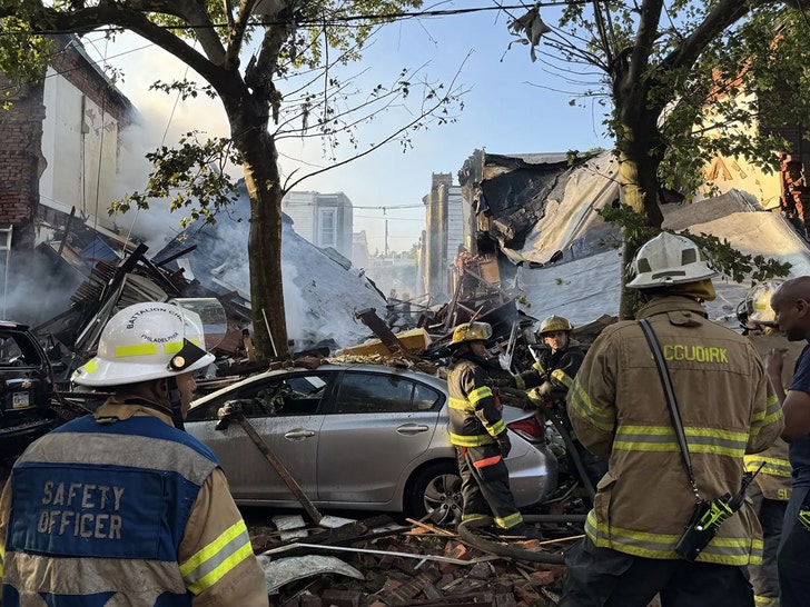 Philadelphia Neighborhood Torn Aside By Large Explosion, Photographs Present