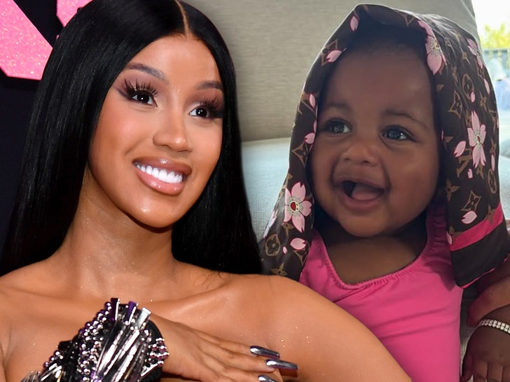 Cardi B Debuts Daughter Blossom Belle on Instagram