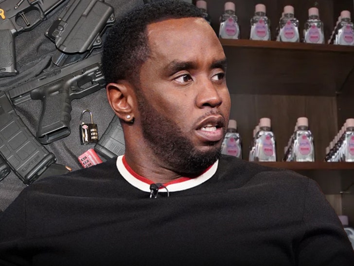 New Diddy Trial Reveals Present Cache of Weapons, Ammo & Medicine From L.A. Raid