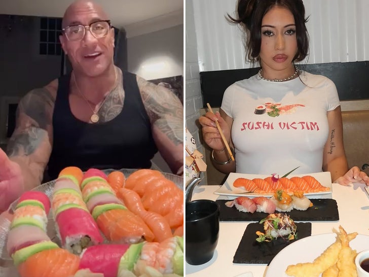 Stars Consuming Sushi for Sushi Day … This Is How They Roll!