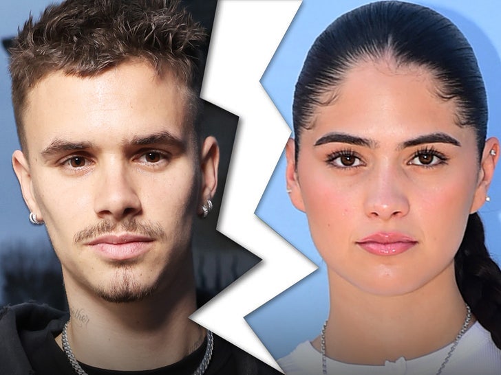 Romeo Beckham & Kim Turnbull Break Up Amid Drama With Brother Brooklyn