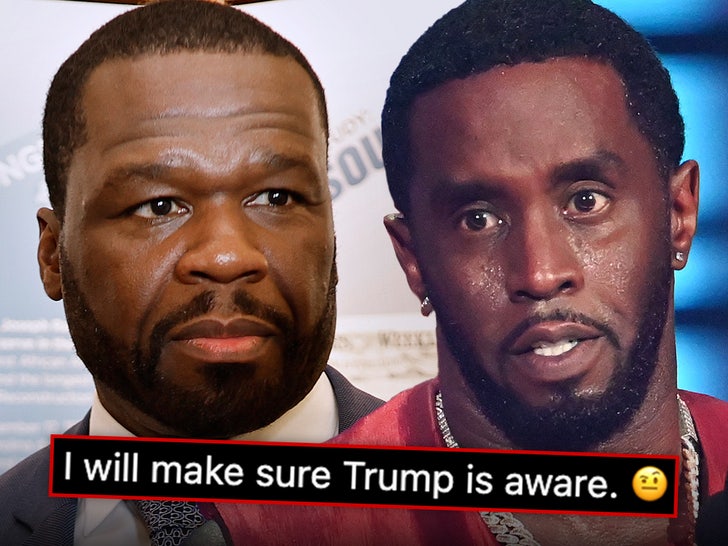 50 Cent Says He is Will Converse to Donald Trump About Diddy Pardon
