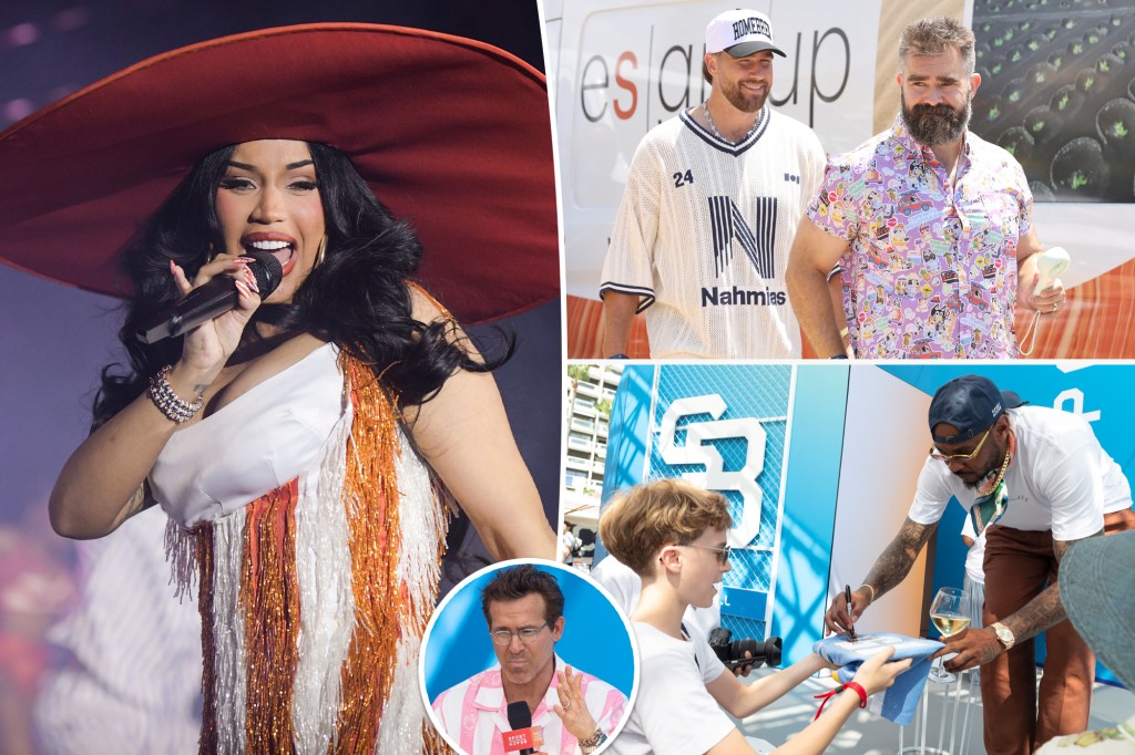 Cardi B, Ryan Reynolds, Travis Kelce, extra