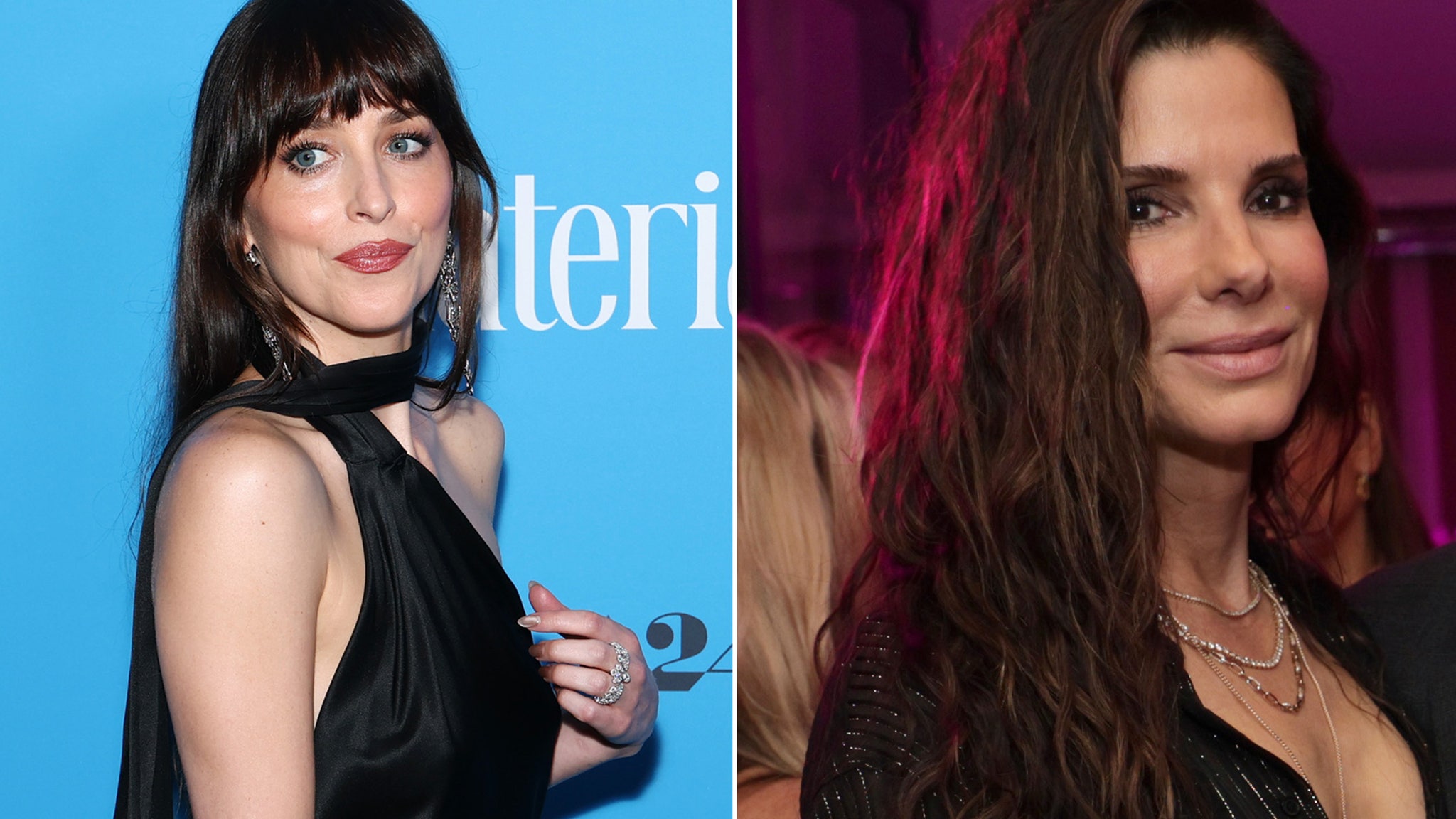 What Sandra Bullock Texted Dakota Johnson After Her Worst Actress Razzie Win