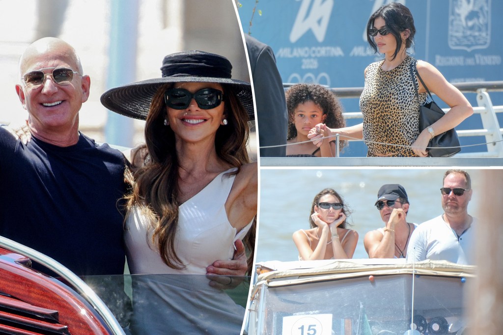 Superstar friends depart Venice following Jeff Bezos and Lauren Sánchez’s marriage ceremony