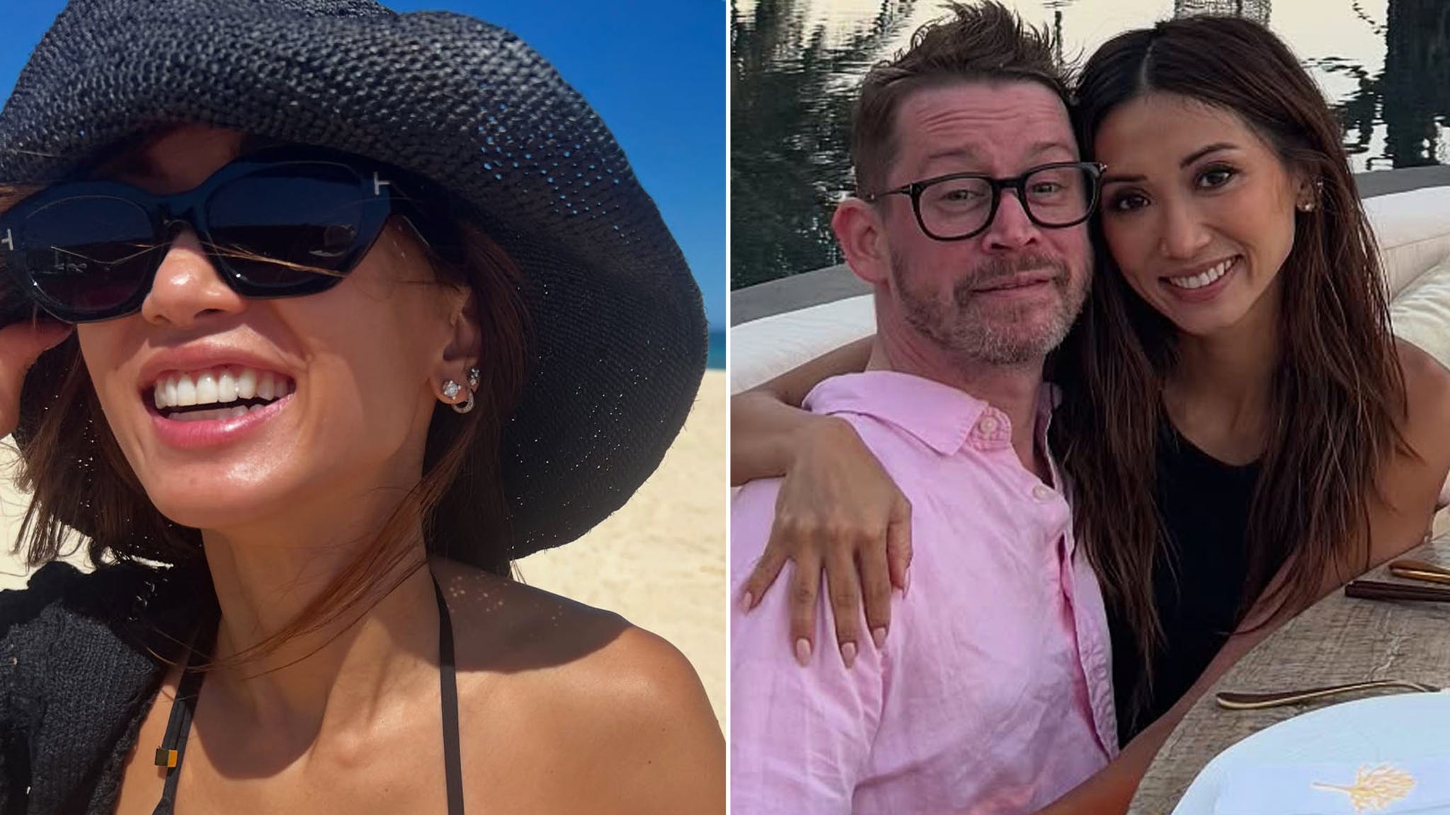 Cute Candids from Brenda Tune and Macaulay Culkin’s Eighth Anniversary Vacay