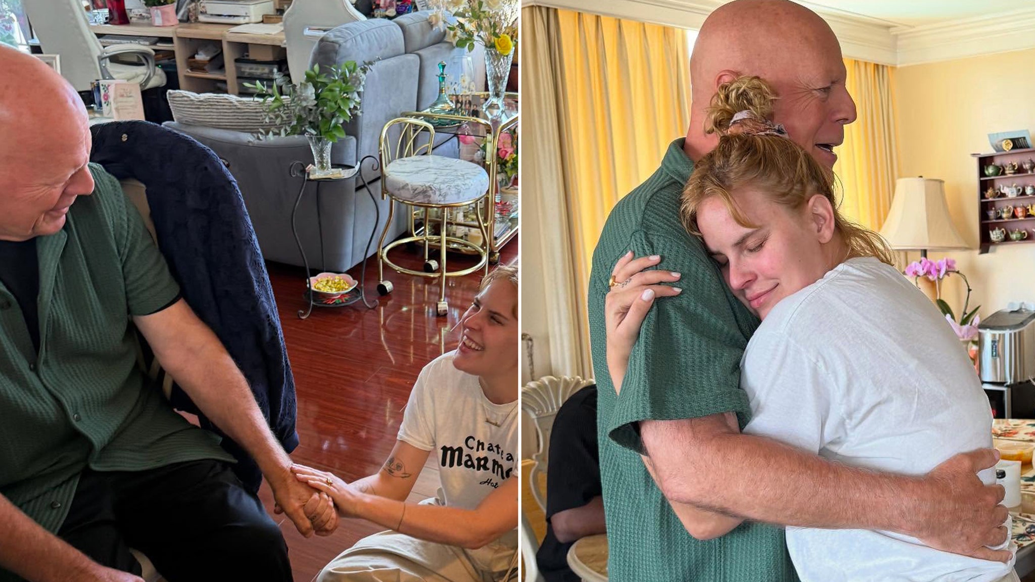 Talullah Willis Responds To Fan Criticizing Her For Posting ‘Susceptible’ Images Of Dad, Bruce Willis