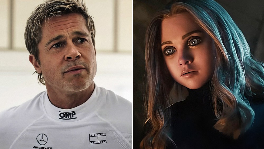 Brad Pitt’s F1 Film at Robust Opening Day, M3GAN 2.0 Quiet