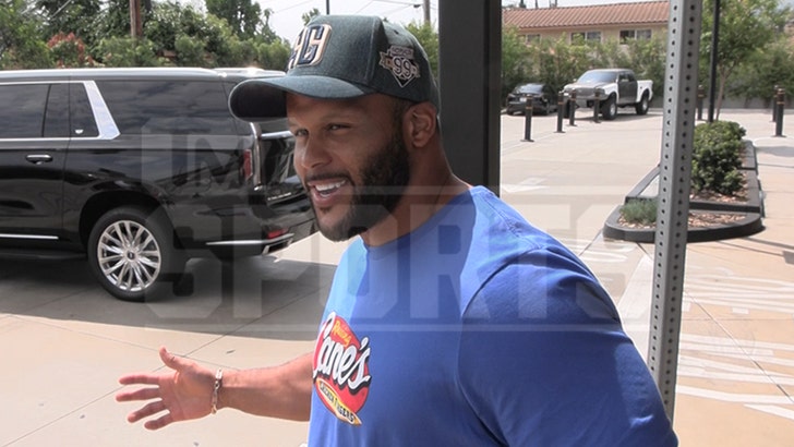 Aaron Donald Talks G.O.A.T. Candidacy, ‘I Was Fairly Rattling Good’