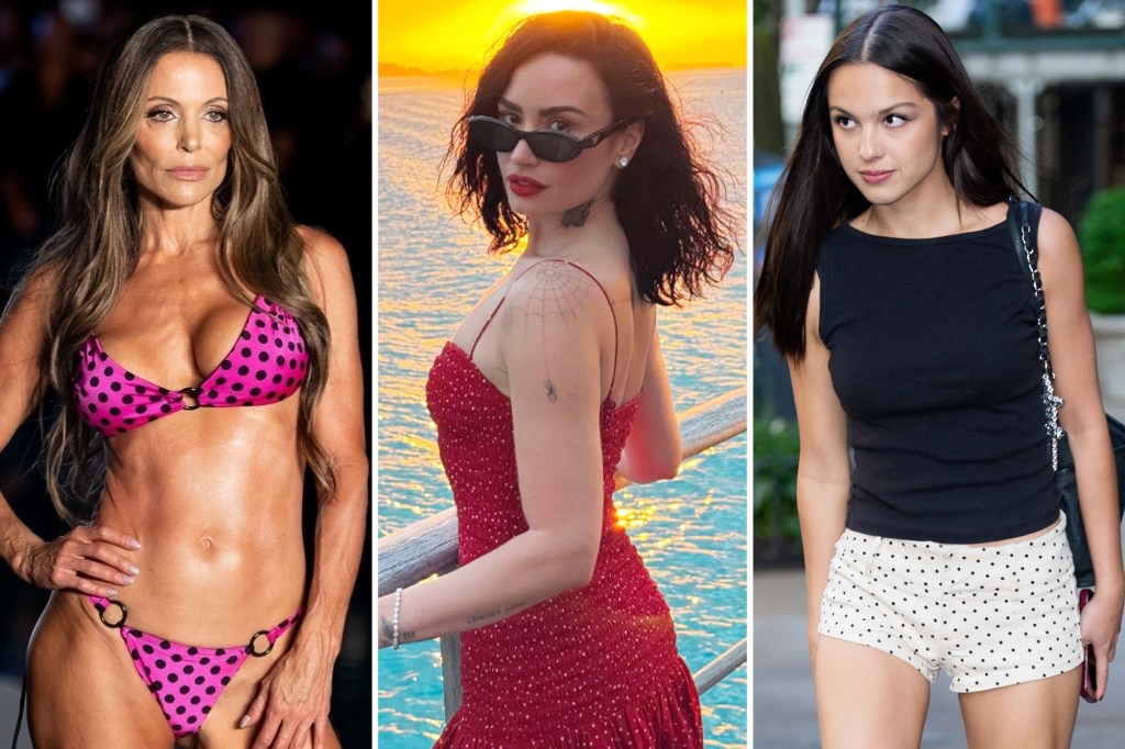 The entire celebs bringing again polka dots in 2025