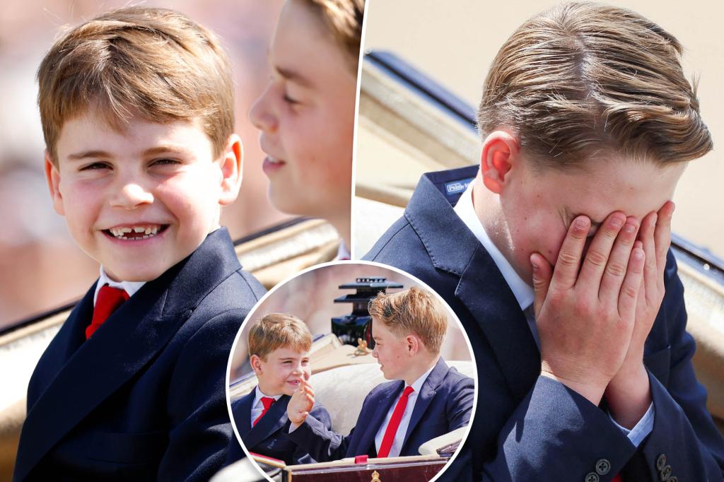 Inside Prince Louis and Prince George’s Trooping the Color dialog: lip reader