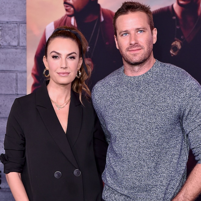 Armie Hammer & Elizabeth Chambers Reunite in Rare Pic With Kids