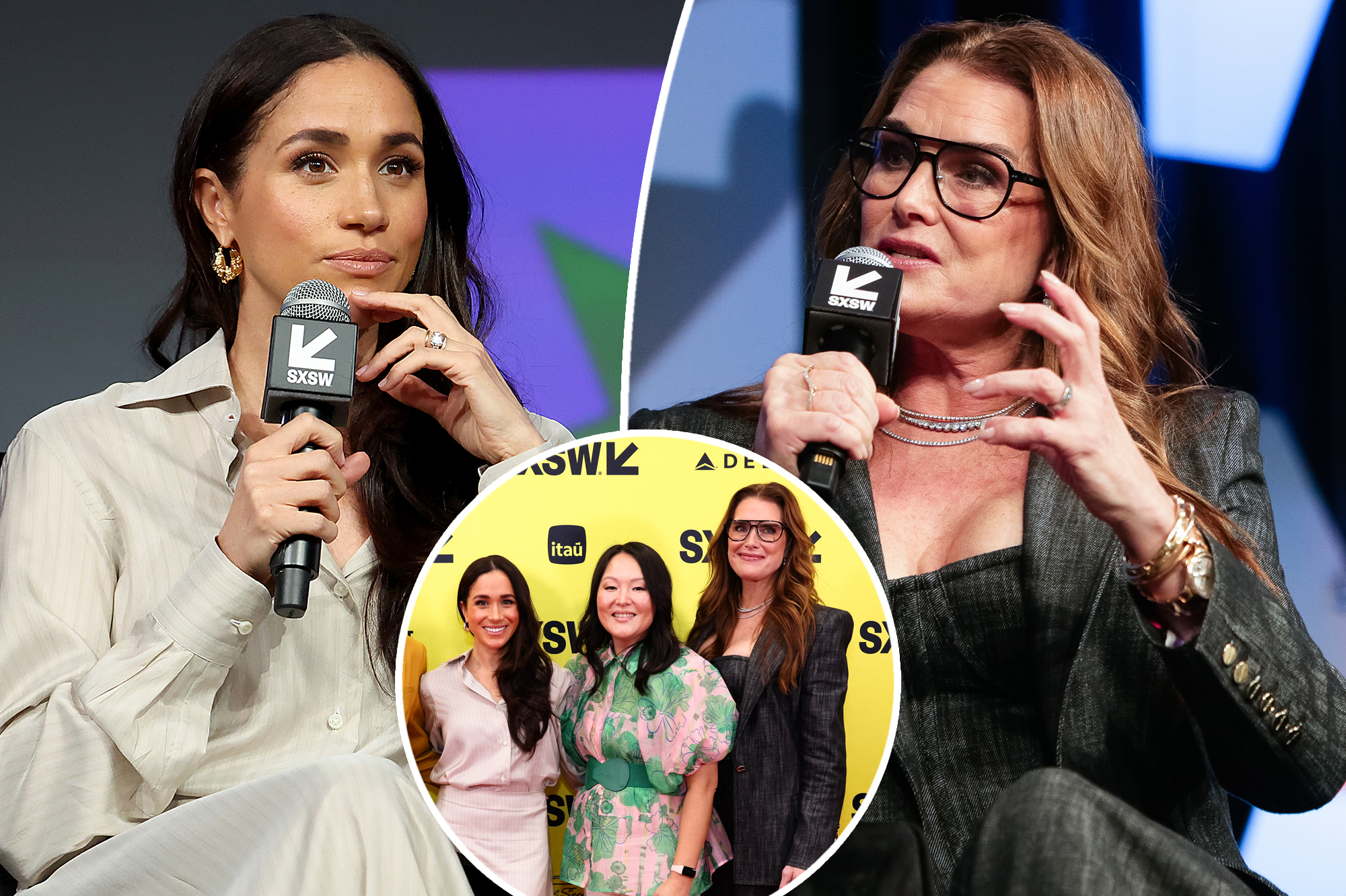 Brooke Shields calls out Meghan Markle for awkward SXSW panel gig