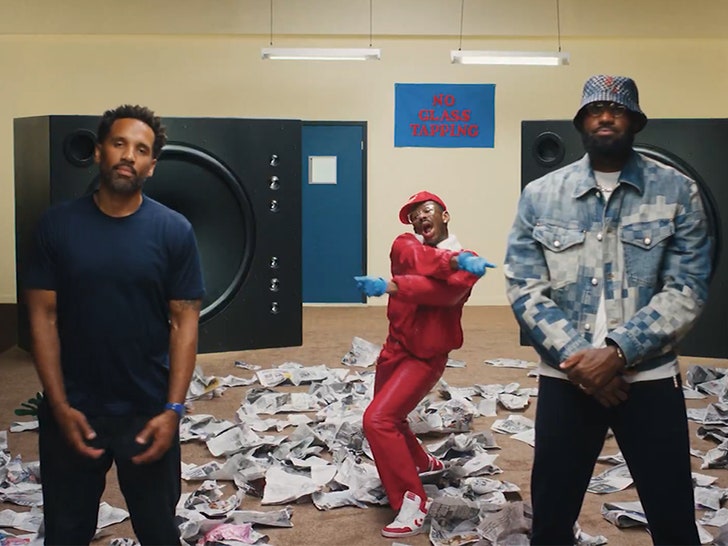 LeBron James, Maverick Carter Star In Tyler, The Creator Music Video