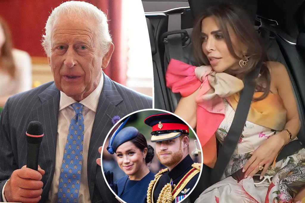 ‘Actual Housewives of London’ star forbidden from asking King Charles about Prince Harry and Meghan Markle