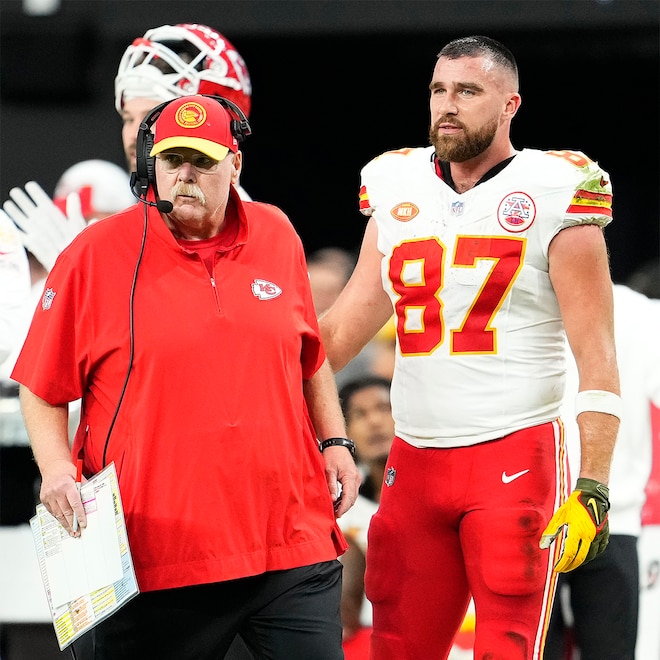 Travis Kelce’s Coach Andy Reid Reacts to His Body Transformation