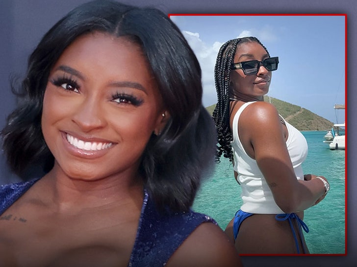 Simone Biles Stuns in Bikini on Yacht, Sends Husband, Followers Into Frenzy