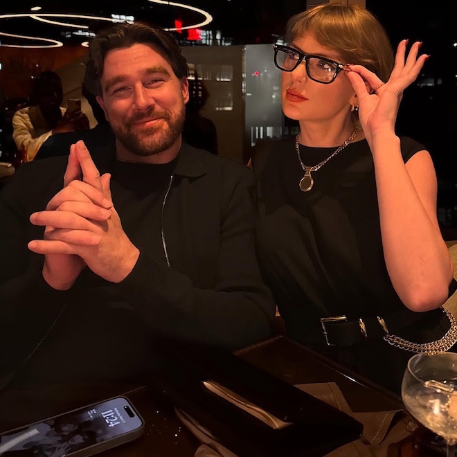 Travis Kelce’s First Photos of Taylor Swift Give Rare Look at Bond
