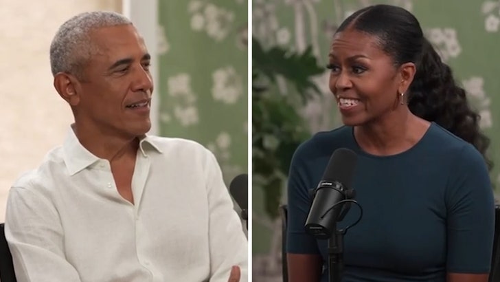 Barack & Michelle Obama Snort Off Divorce Rumor Mill