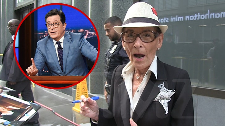 Choose Judy Says CBS Cancelled Stephen Colbert Present Over Cash, Not Politics