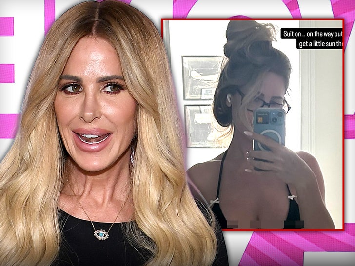 Kim Zolciak Posts Bikini Pic, Says Climate Ruined Sunny Plans