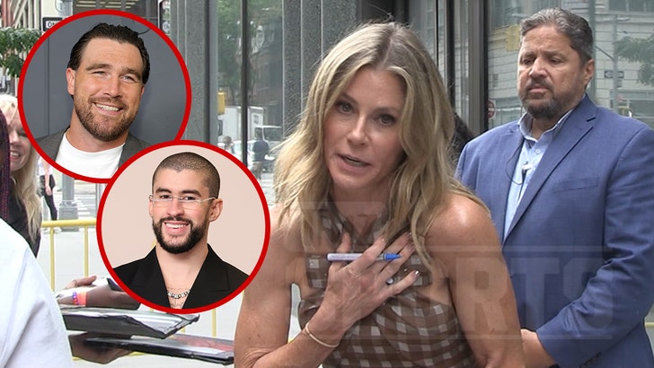 Travis Kelce, Dangerous Bunny’s ‘Completely happy Gilmore 2’ Appearing Chops Get Julie Bowen Reward