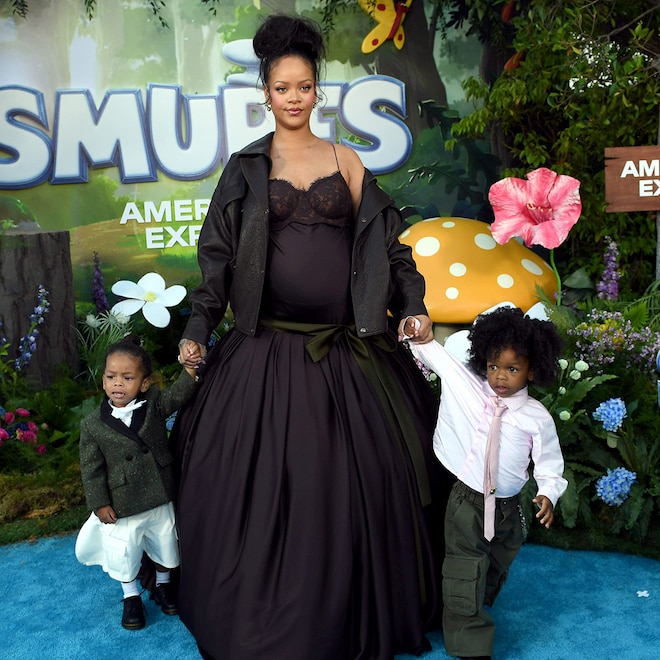Pregnant Rihanna’s Outing With Sons RZA & Riot Is What You Came For