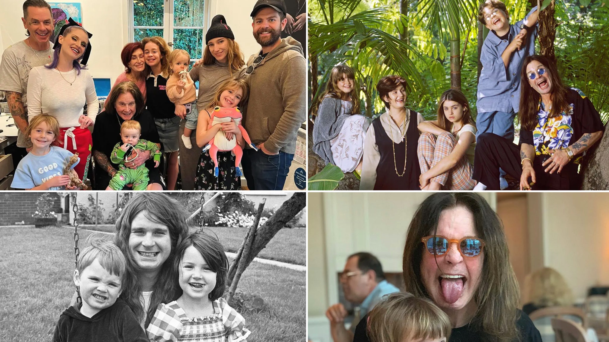 Ozzy Osbourne’s Cutest Household Images with Youngsters and Grandchildren