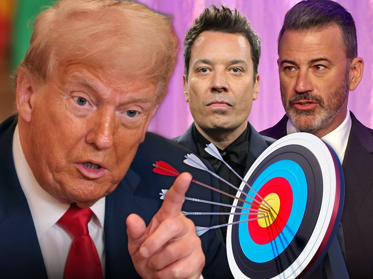 Donald Trump Says Kimmel, Fallon ‘Will Be Gone’ After ‘Late Present’ Cancellation
