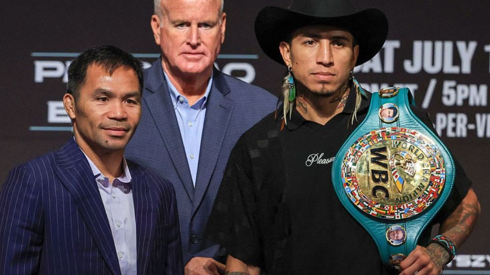 Manny Pacquiao vs. Mario Barrios Boxing Match On-line