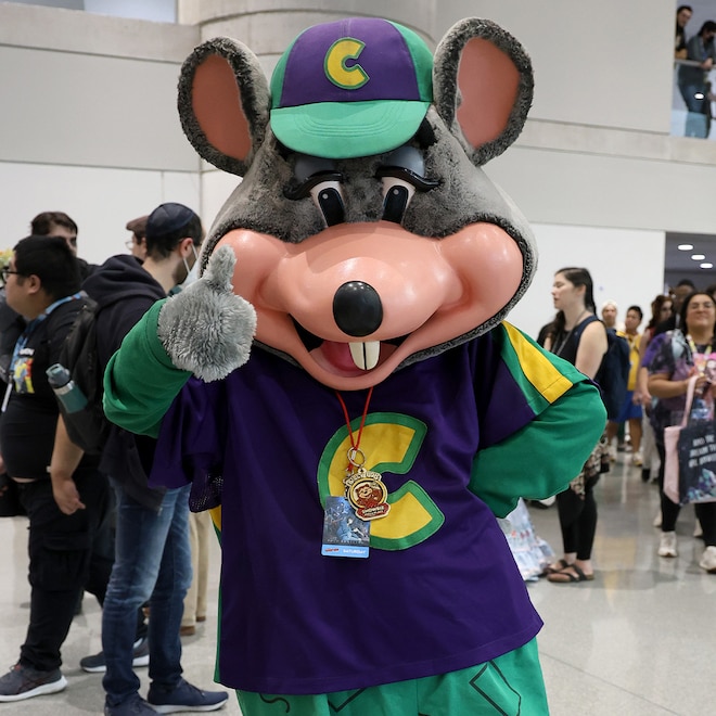 Chuck E. Cheese Mascot Arrested While on the Job in Florida