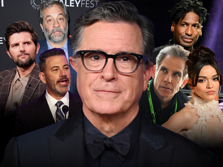 Celebrities React to Stephen Colbert’s ‘Late Present’ Cancellation