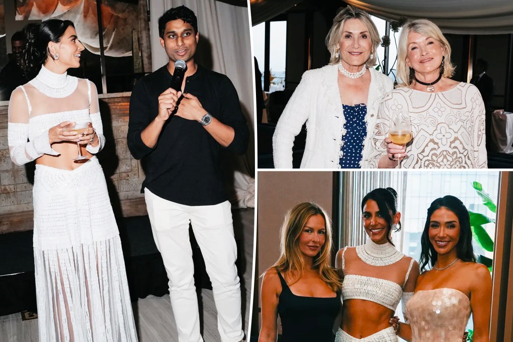 Martha Stewart, Serena Kerrigan, extra attend dinner hosted by Bilt CEO Ankur Jain