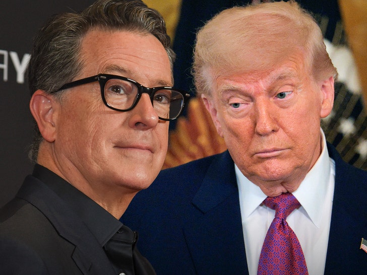 Stephen Colbert Curses Out Donald Trump After He Celebrates ‘Late Present’ Cancellation