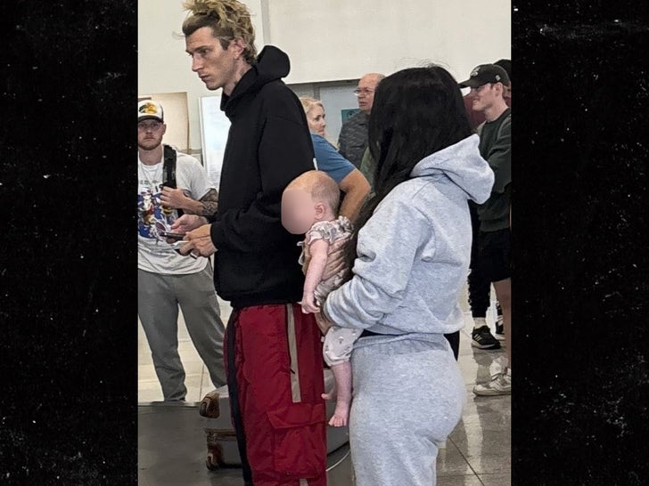 Machine Gun Kelly And Megan Fox Take Child On Household Journey To Costa Rica