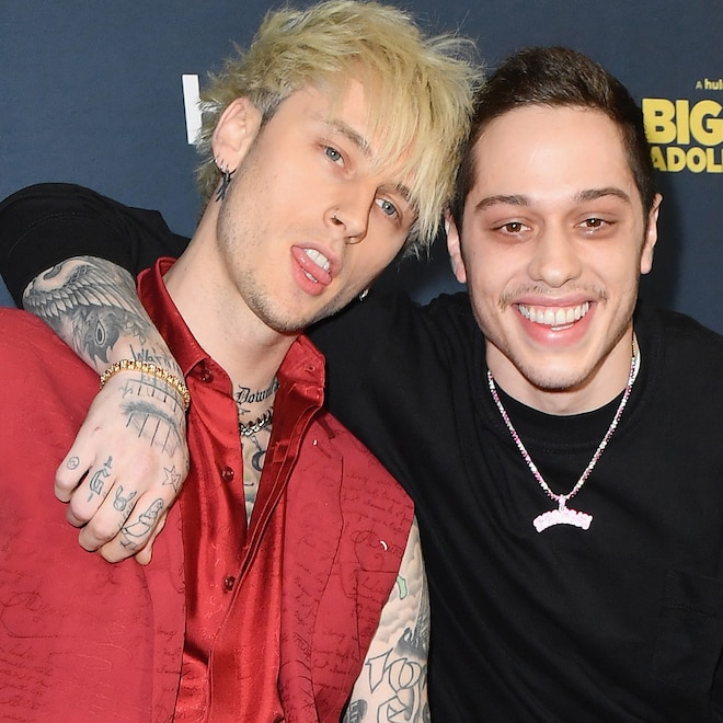 Machine Gun Kelly Celebrates Pete Davidson Becoming a Dad