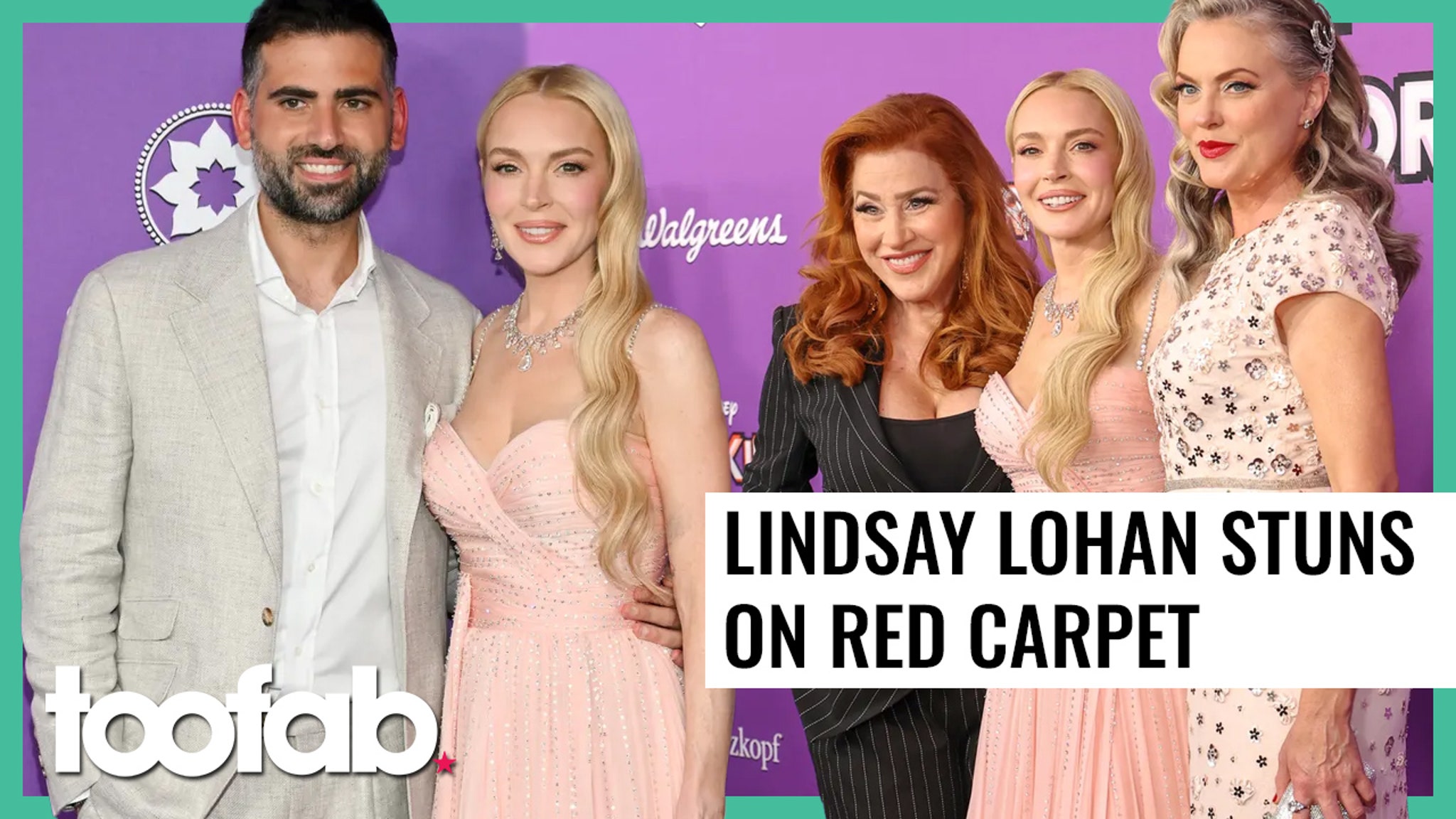 Lindsay Lohan Stuns with Husband, Father or mother Lure Stars at Freakier Friday Premiere