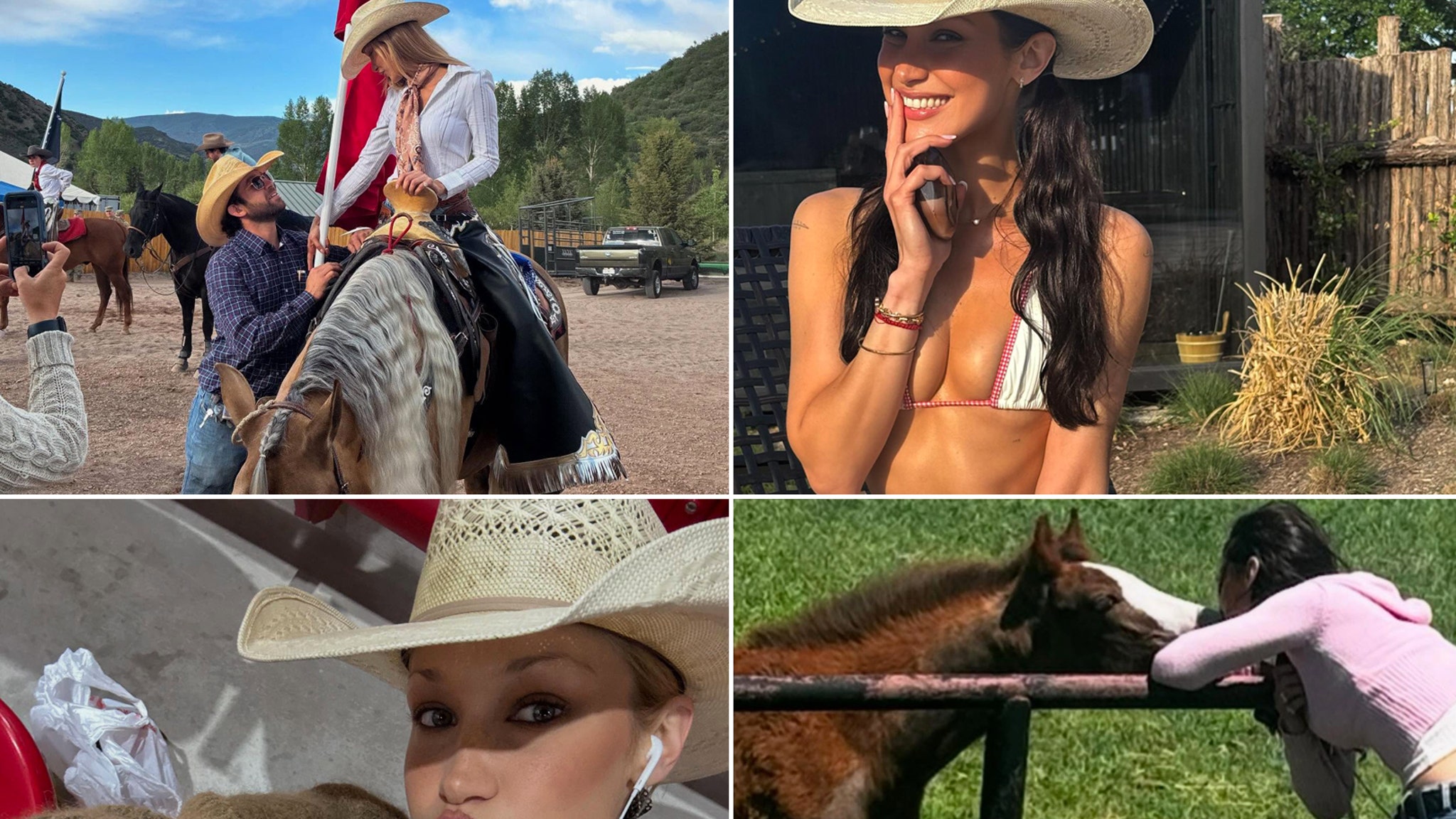 Inside Bella Hadid’s Cowgirl Life In Texas