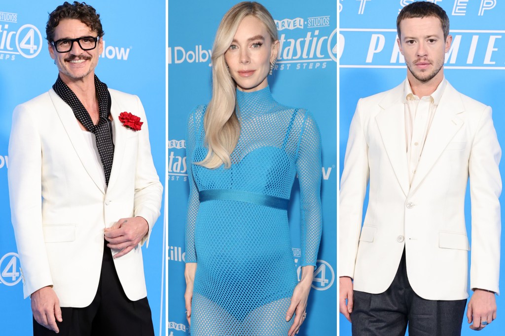 ‘The Incredible 4: First Steps’ LA premiere: Pedro Pascal, Vanessa Kirby, Joseph Quinn, Ebon Moss-Bachrach and extra
