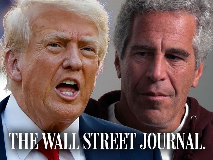 Trump Wrote Jeffrey Epstein Birthday Be aware with Bare Girl Sketch, Trump Threatens to Sue