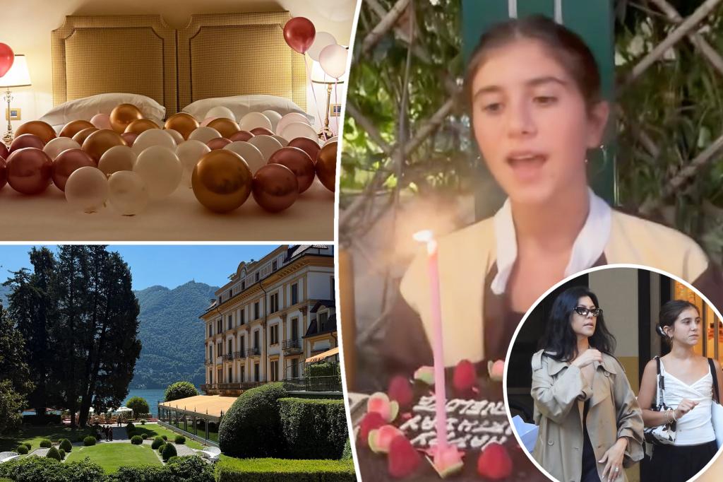 Inside Kourtney Kardashian’s daughter Penelope’s luxurious thirteenth birthday celebration