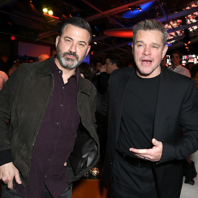 Jimmy Kimmel Reveals He Once Saved Matt Damon From Choking to Death