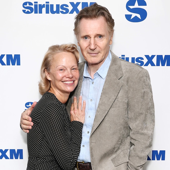 Pamela Anderson and Liam Neeson Get Support From His Son Daniel Neeson