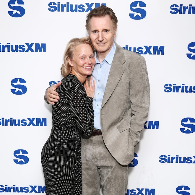 Pamela Anderson, Liam Neeson Reveal Favorite Traits About Each Other