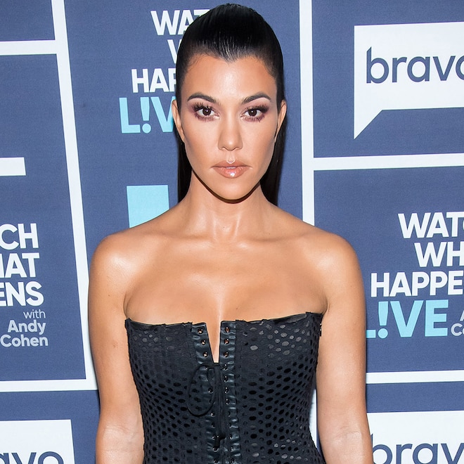 Kourtney Kardashian Shuts Down Pregnancy Rumors—Again