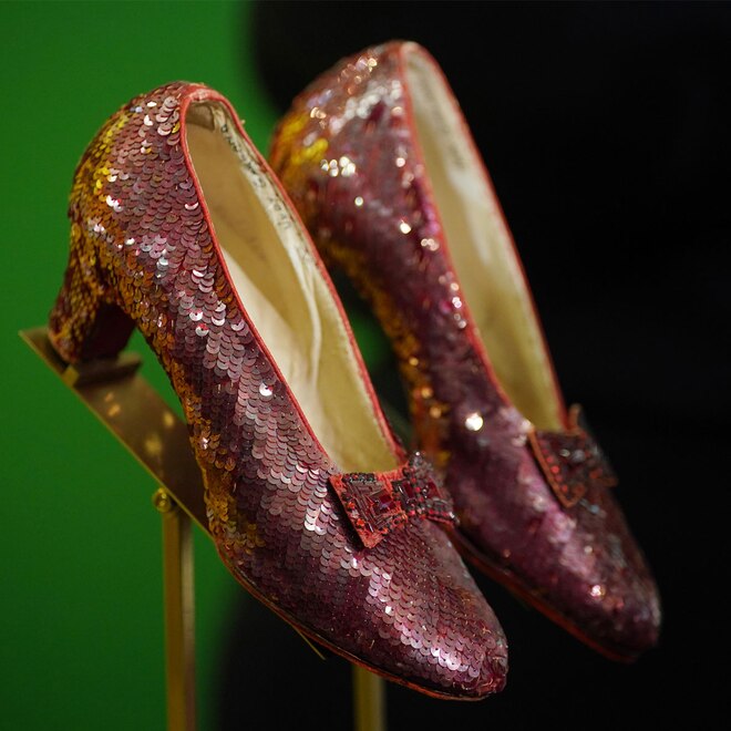 How The Wizard of Oz’s $32.5 Million Ruby Slippers Were Stolen