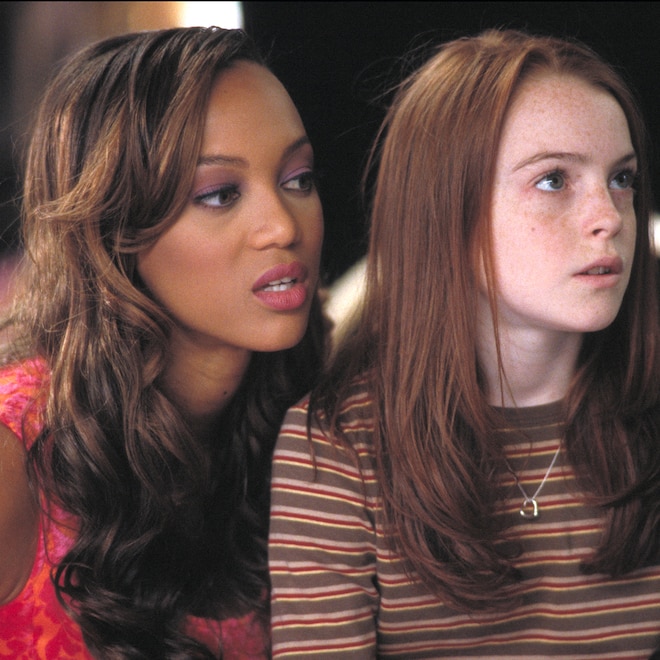 Lindsay Lohan & Tyra Banks Have Life-Size Reunion in Australia