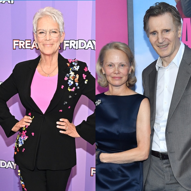 Jamie Lee Curtis Reacts to Pamela Anderson, Liam Neeson Romance Rumors
