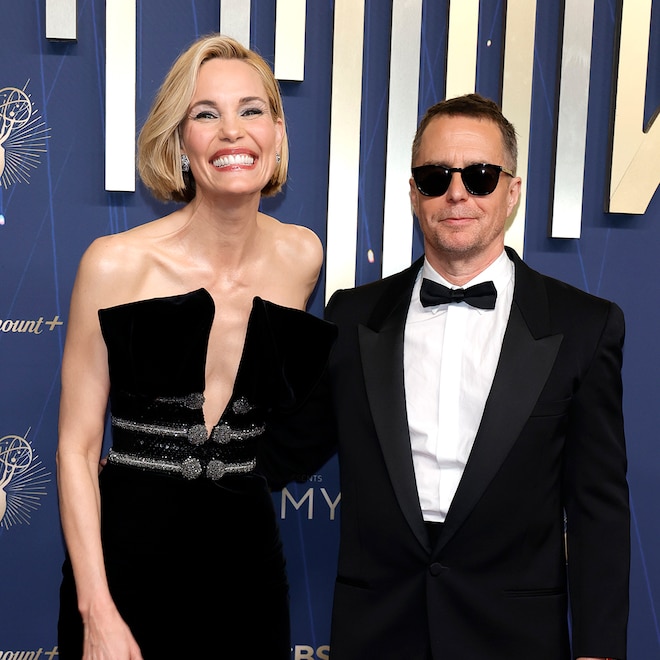 Sam Rockwell, Leslie Bibb and More Couples’ Emmys 2025 Date Night