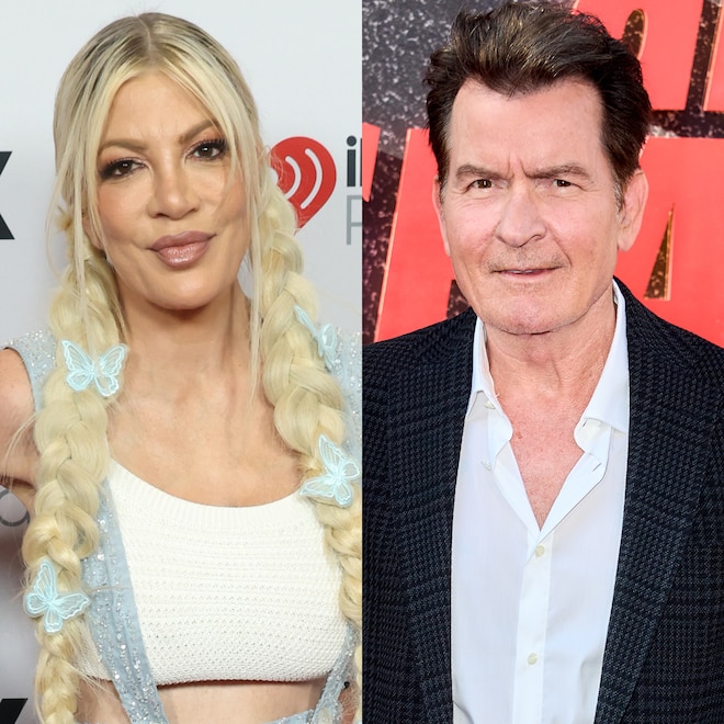 Tori Spelling Details Past Date With Charlie Sheen